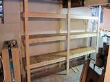Pictures of How To Build A Garage Storage Shelf