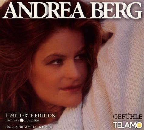 Der grundriss der villa berg gehorcht einem einfachen schema, wie es ernst förster in seiner beschreibung der villa angegeben hat. ANDREA BERG Mit 22 Jahre alter CD "Gefühle" erstmals in ...