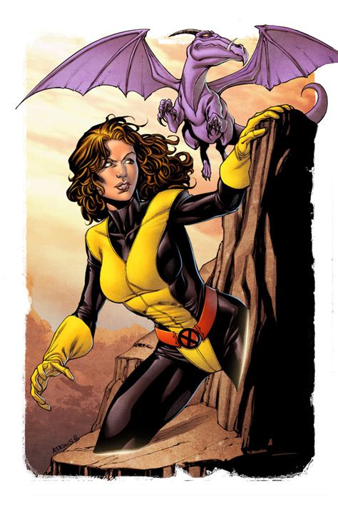 Kitty Pryde And Lockheed By Spidermanfan2099 On Deviantart