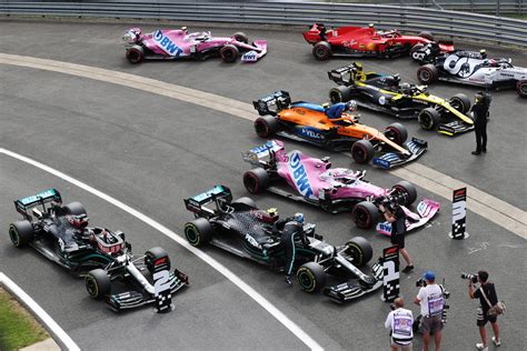 For example, (1) an equation or expression. Formula 1 - Starting Grid - 2020 70th Anniversary Grand Prix