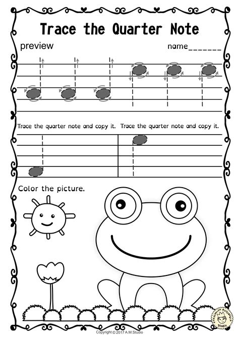A Set Of 20 Spring Themed Music Worksheets Is Created To Help Your