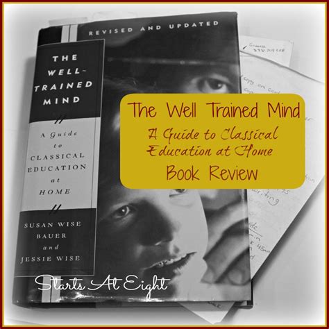 The Well Trained Mind Book Review Startsateight