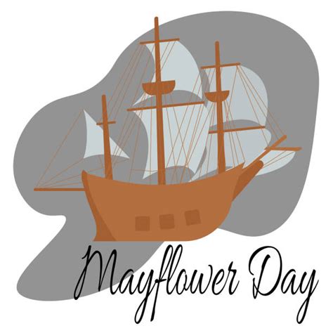 The Mayflower Compact Illustrations Royalty Free Vector Graphics