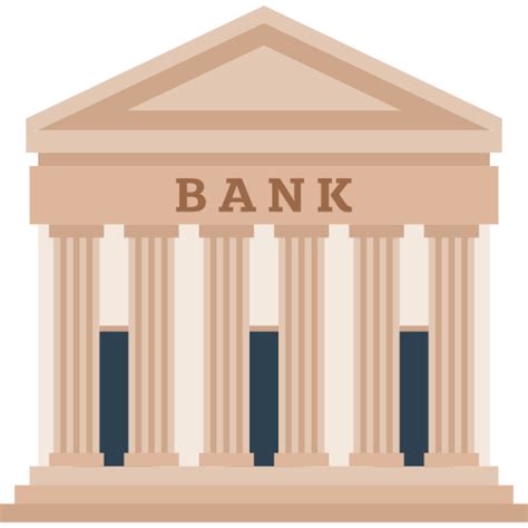 Bank Icon Png Transparent Clip Art Library