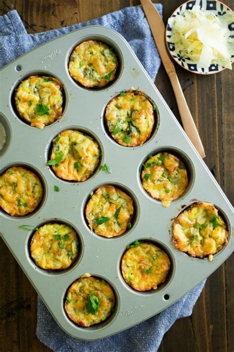 Mini Spinach And Ricotta Crustless Quiches Crustless Quiche Cooking