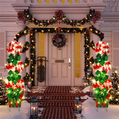 Candyland Christmas Outdoor Decorations Ideas