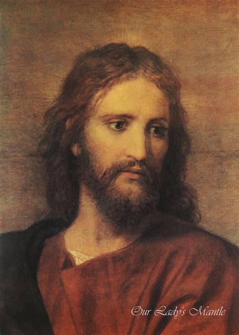 Christ At 33 By Heinrich Hoffmann 5 Wide X 7 Tall Etsy