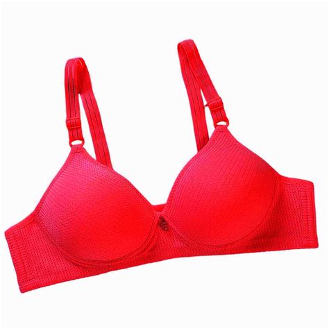 Deagia Clearance Seamless Wireless Bras Daily Woman S Color Comfortable Hollow Out Perspective
