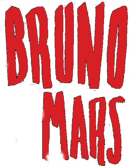 Bruno Mars Logo Logodix