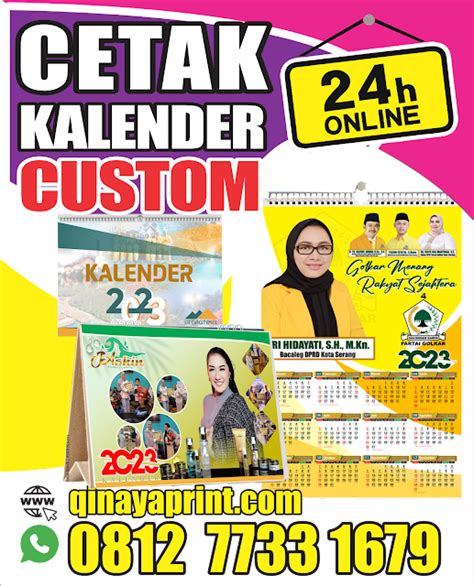 Cetak Kalender Custom Meja Dan Dinding Murah Jakarta Timur Rawamangun