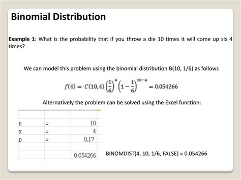 Ppt Binomial And Related Distributions Powerpoint Presentation Free