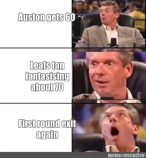 Сomics Meme Auston Gets 60 Leafs Fan Fantasising About 70 First Round