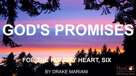 God S Promises For The Hungry Heart Part 6
