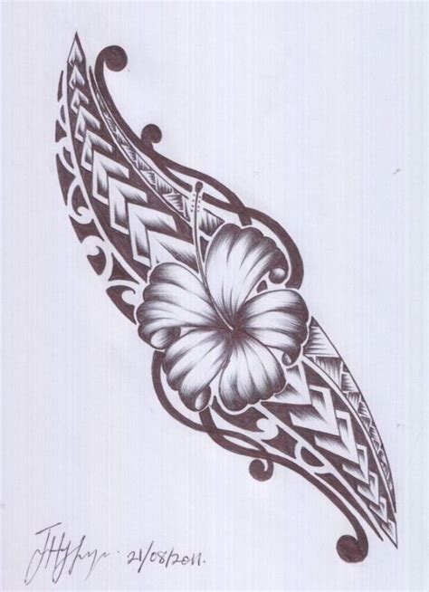 A Samoan And Maori Design I Would Love This In Oblique Area Tattoos