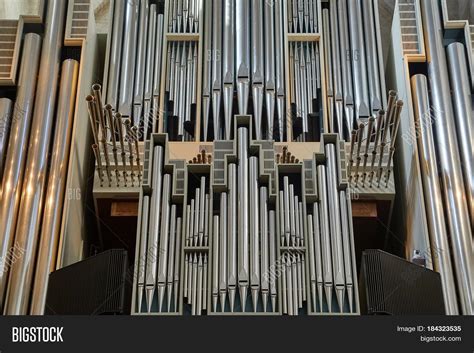 Huge Church Organ Many Pipes Image And Photo Bigstock