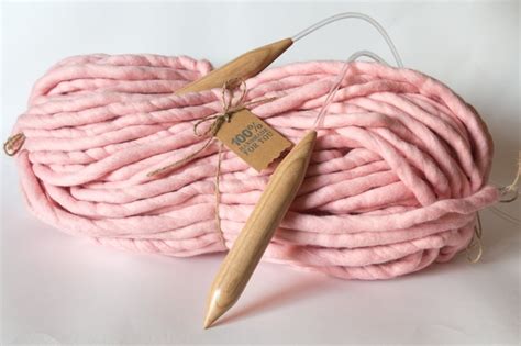Giant Circular Knitting Needles 25mm Us Size 50 Big Wooden Etsy