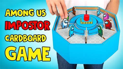 Click On Among Us Crewmate And Win This Cardboard Game Youtube