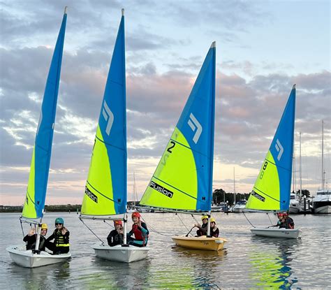 Rya Youth Dinghy Sailing Courses 3rd Poole Sea Scouts