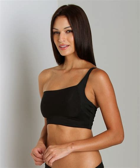 dmondaine one shoulder reversible contouring bra black rw 1008 free shipping at largo drive