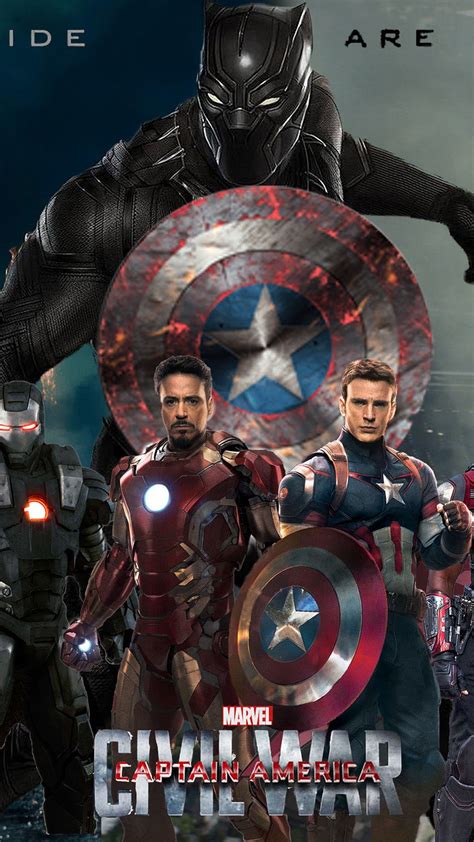 Картина поставлена по мотивам серии комиксов civil war. Captain America Civil War HD Wallpapers for iPhone - Apple ...