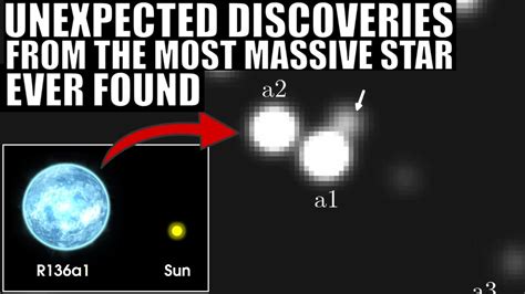 Most Massive Star Ever Found R136a1 Reveals Important Details Youtube