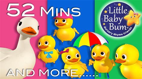 Five Little Ducks 1 Hour Of Littlebabybum Nursery Rhymes For Babies