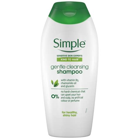 Simple Kind To Hair Gentle Care Shampoo 400ml Pharmacy2u