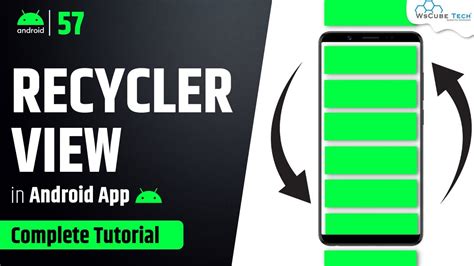 Recycler View In Android Studio Explained With Example Android