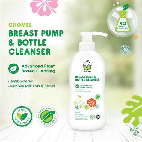 Despite these being smart breast pumps, the paired apps were the least impressive part. Chomel : Breast Pump & Bottle Cleanser 500ml | Baby Needs ...