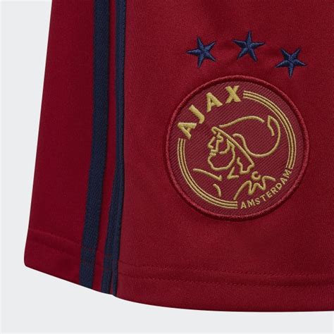 Adidas Ajax Amsterdam 2223 Away Shorts Red Adidas Uk