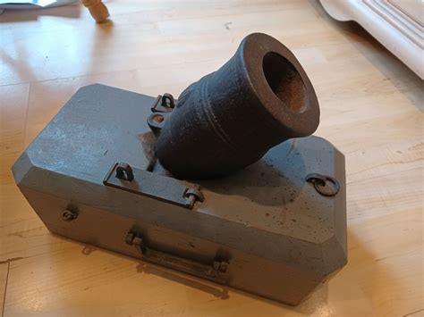 Vintage Replica British Coehorn Mortar For Sale Motorcycle Memories