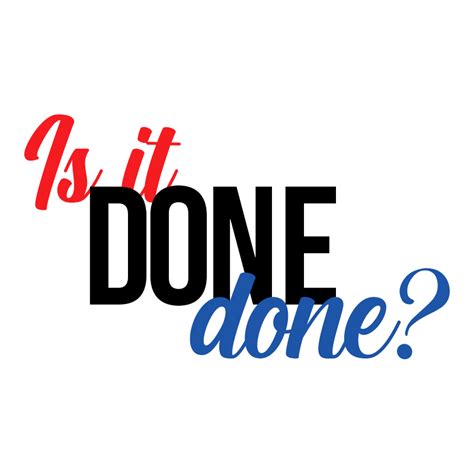 Is it Done Done? - TMCX