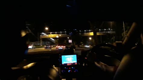 night taxi ride through tunnels 17012018 youtube