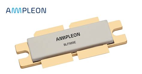 Ampleon Launches 1000 W Ldmos Rf Power Transistor For Uhf Tv Transmitters