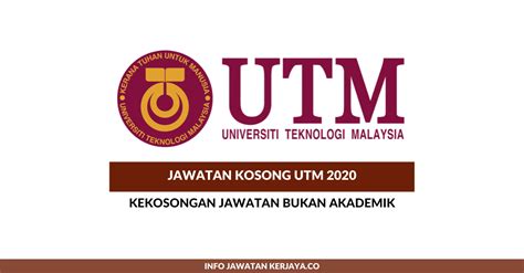 Gaji, kelayakan & tugas pembantu tadbir n19 | berminat bekerja menjadi penjawat awam? Jawatan Kosong Terkini Universiti Teknologi Malaysia (UTM ...