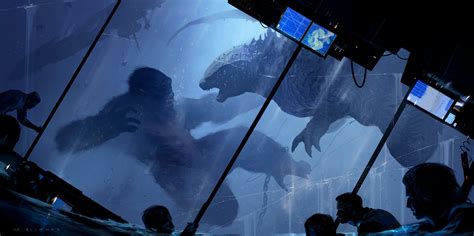 Godzilla Vs Kong Concept Art By Matt Allsopp Godzilla Vs Kong 2021