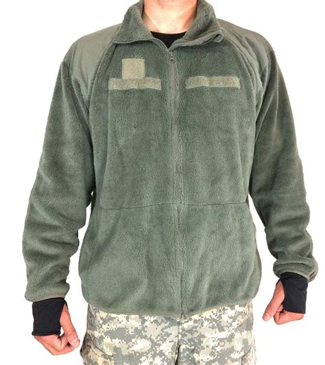 Fleece Jacket Regulation Army Army Military