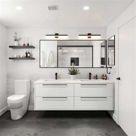 Modern Bathroom Moderne Salle De Bain San Francisco Houzz