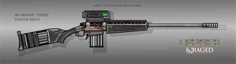 Fictional Firearm Hc Sr309e Viper Sniper Rifle By Czechbiohazard On