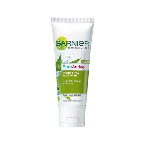 Garnier Skin Naturals Pure Active Neem Face Wash - 100ML ...