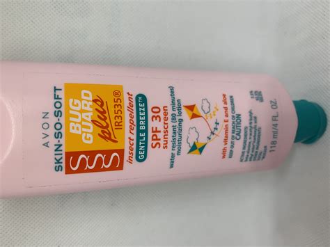 Avon Skin So Soft Bug Guard Plus Gentle Breeze Spf30 Insect Repellent