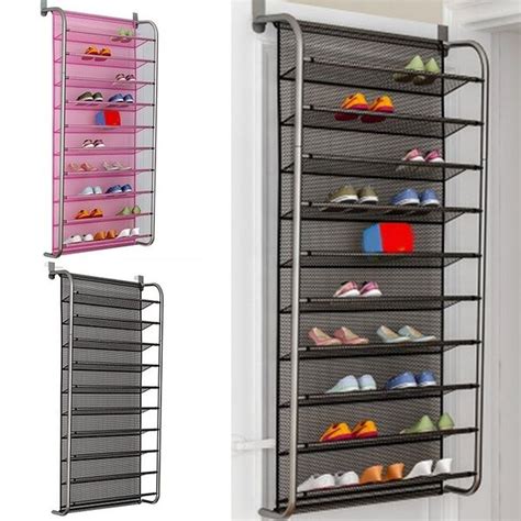 Light assembly required overdoor brackets. New 10-layer Shoe Rack Over Door Hanging Shoe Rack Shoes ...