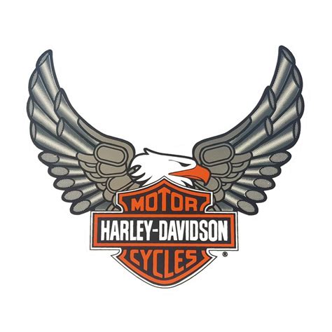 Harley davidson motoru ve seyahate çıkmak sticker 100cm stk1675. Harley Davidson Sticker Eagle Bar + Shield Window Decal 19 ...
