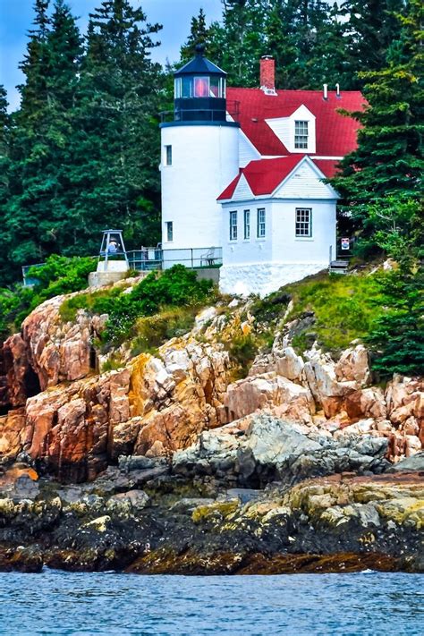 Maine Lighthouses And Beyond Bass Harbor Head Lighthouse Lighthouse