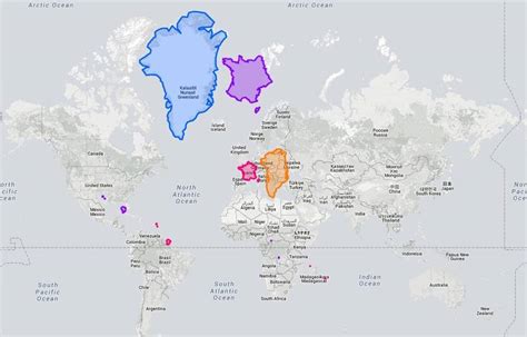 Carte Du Monde Avec Vrai Echelle - Carte Réelle Du Monde | My blog