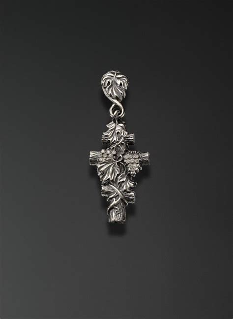 Крест Виноградная лоза Orthodox Brooch Jewelry Fashion Moda