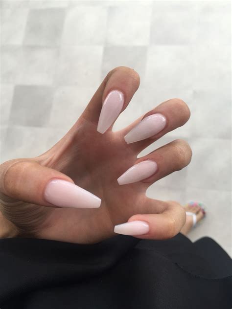 Prom Natural Ballerina Nails Ballerina Nails Nails Long Nails