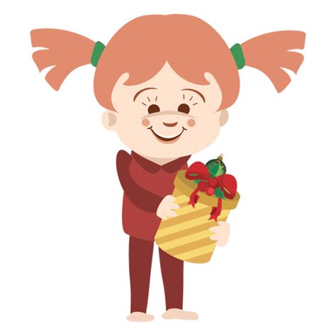 Gratis para fines comerciales sin atribución requerida. Caja de regalo con dibujos animados de niña - Descargar ...