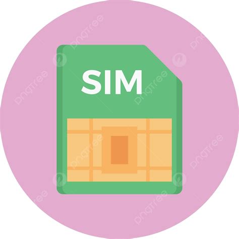 Sim Card Mobile Sim Card Symbol Vector Mobile Sim Card Symbol Png