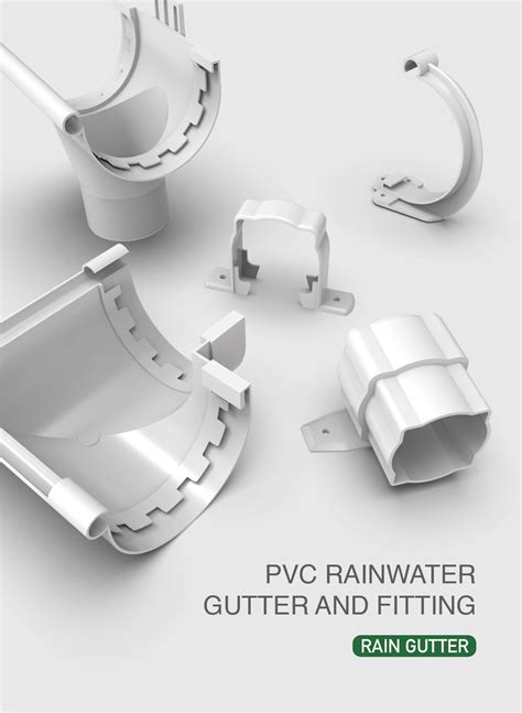 See brochure below for more info. China Era Piping Systems PVC Rain Gutter and Fittings Rain ...